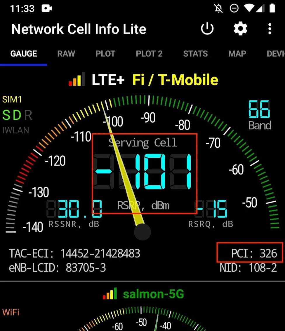 Aplikasi cek sinyal semua operator: Network Cell Info